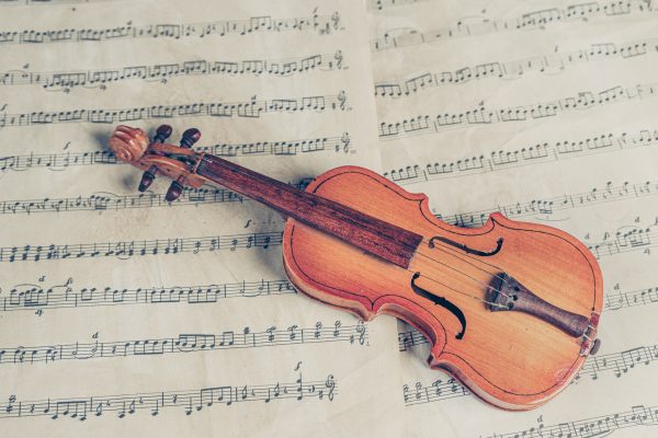 Violin - Model 700 - Light Antique Finish with Dominant Strings, Case, Bow and Rosin